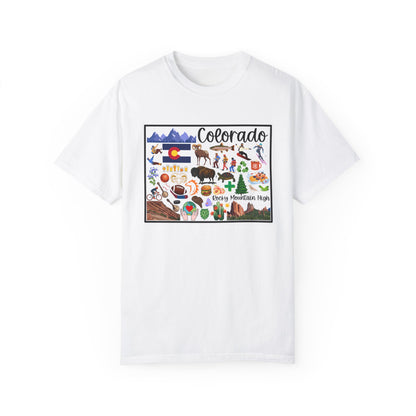 Beautiful State of Colorado - Comfort Colors Shirt