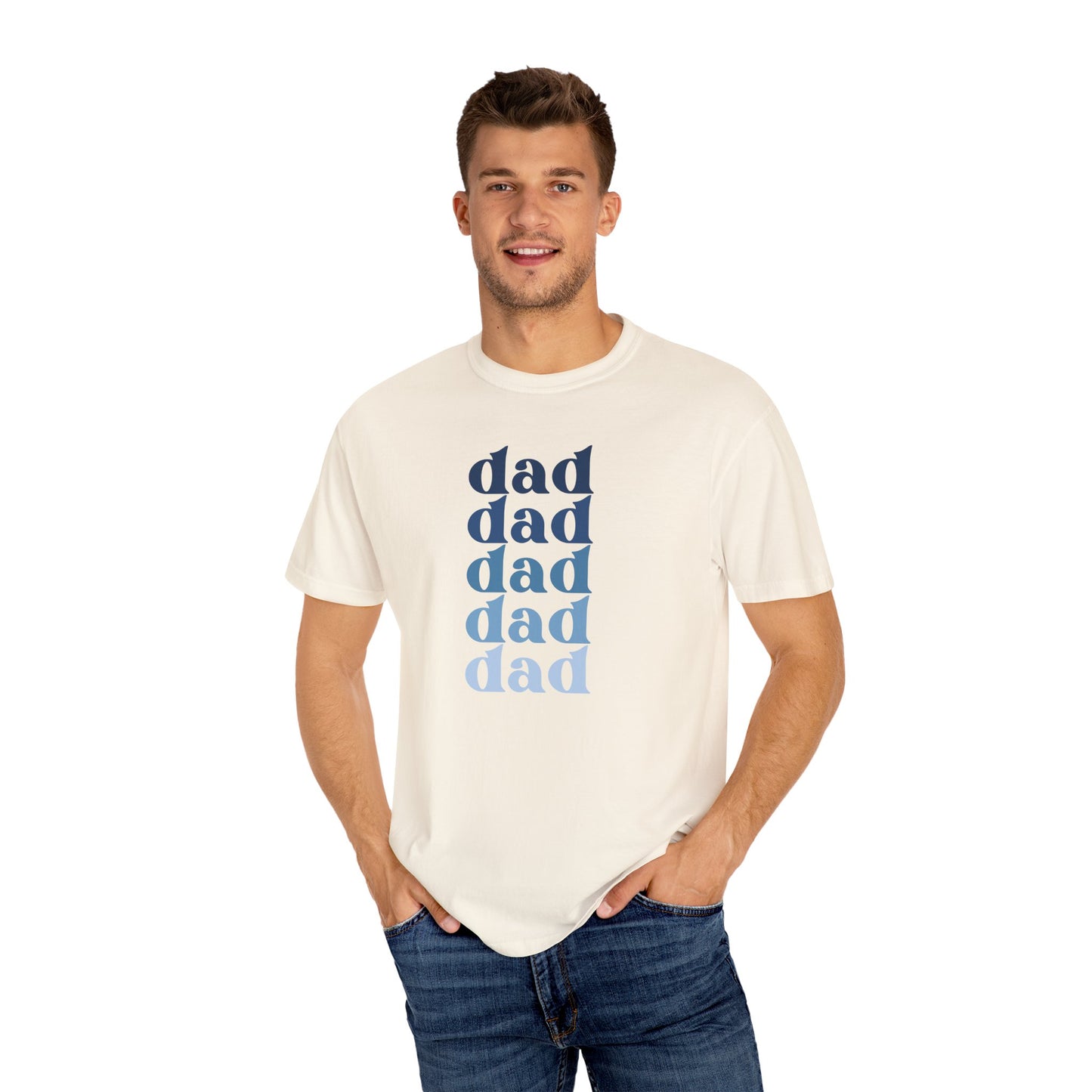 Dad (Blue) - Comfort Colors Shirt