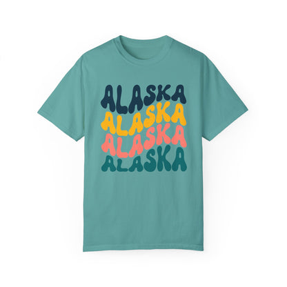 Retro Alaska - Comfort Colors Shirt