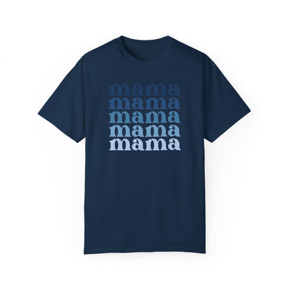 Mama (Blue) - Comfort Colors Shirt