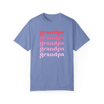 Grandpa (Pink) - Comfort Colors Shirt