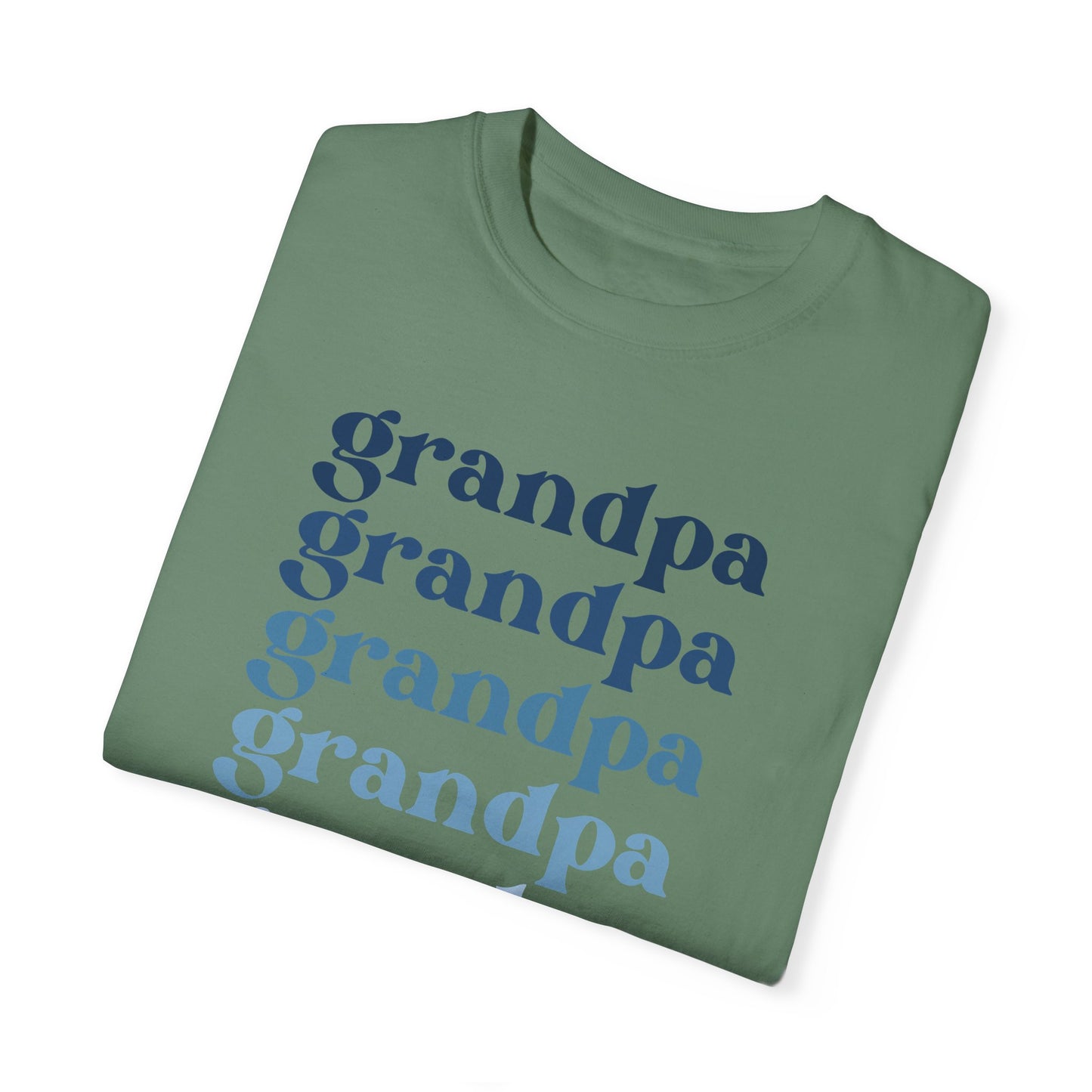 Grandpa (Blue) - Comfort Colors Shirt