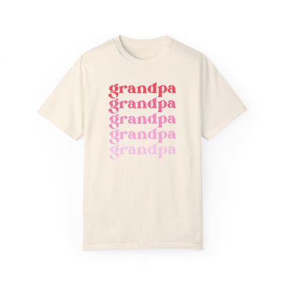 Grandpa (Pink) - Comfort Colors Shirt