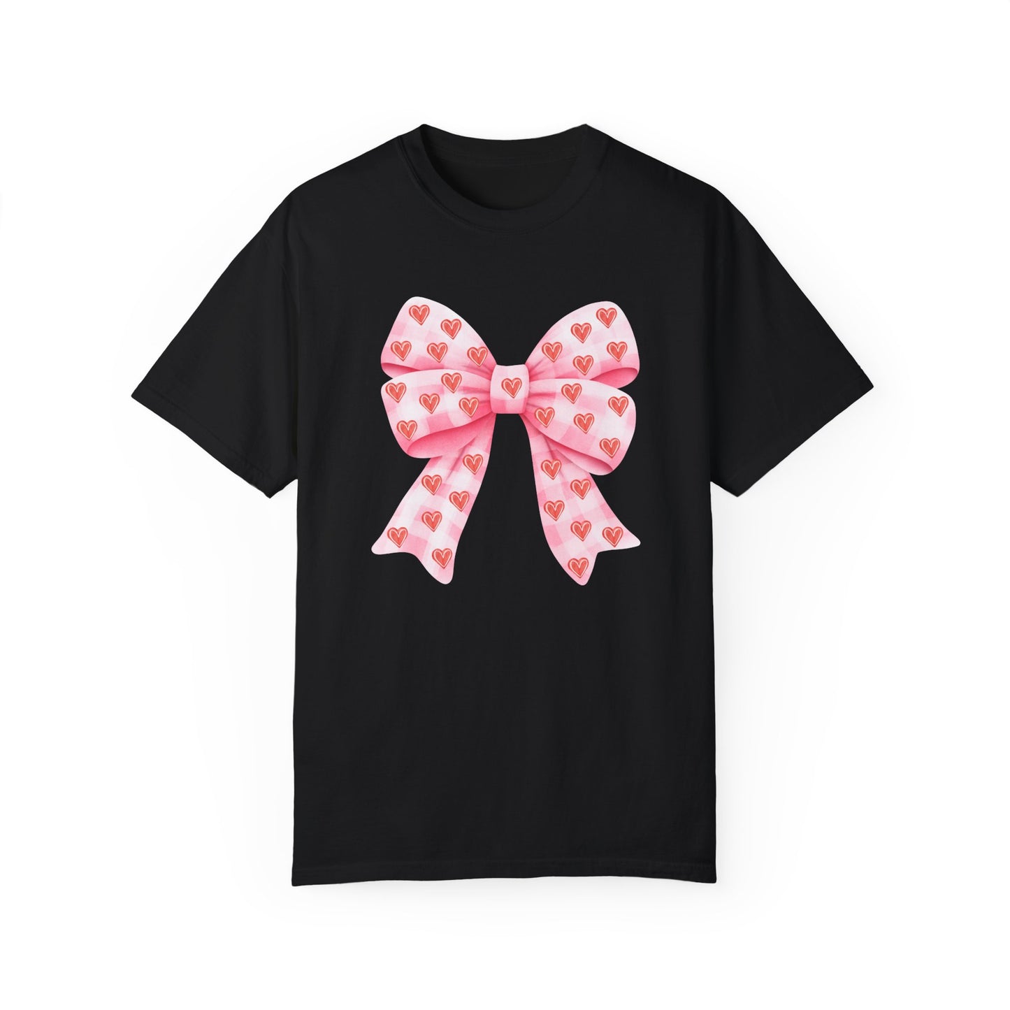 Pink Bows & Hearts - Comfort Colors Shirt