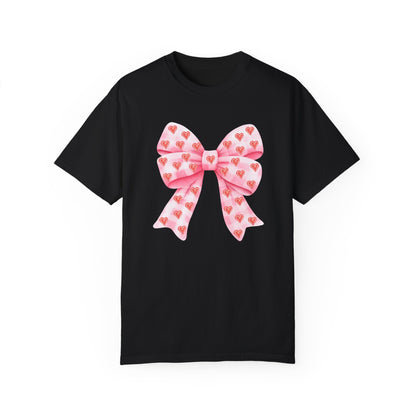 Pink Bows & Hearts - Comfort Colors Shirt