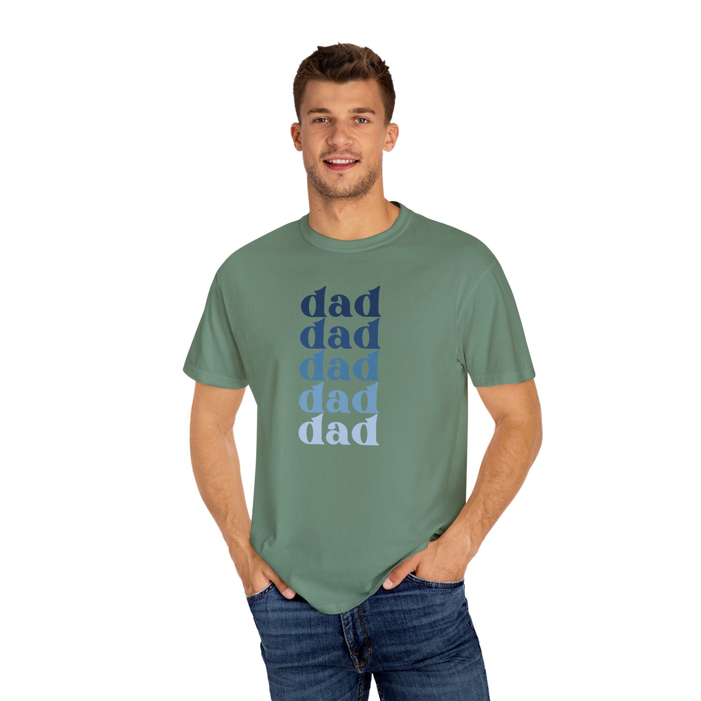 Dad (Blue) - Comfort Colors Shirt
