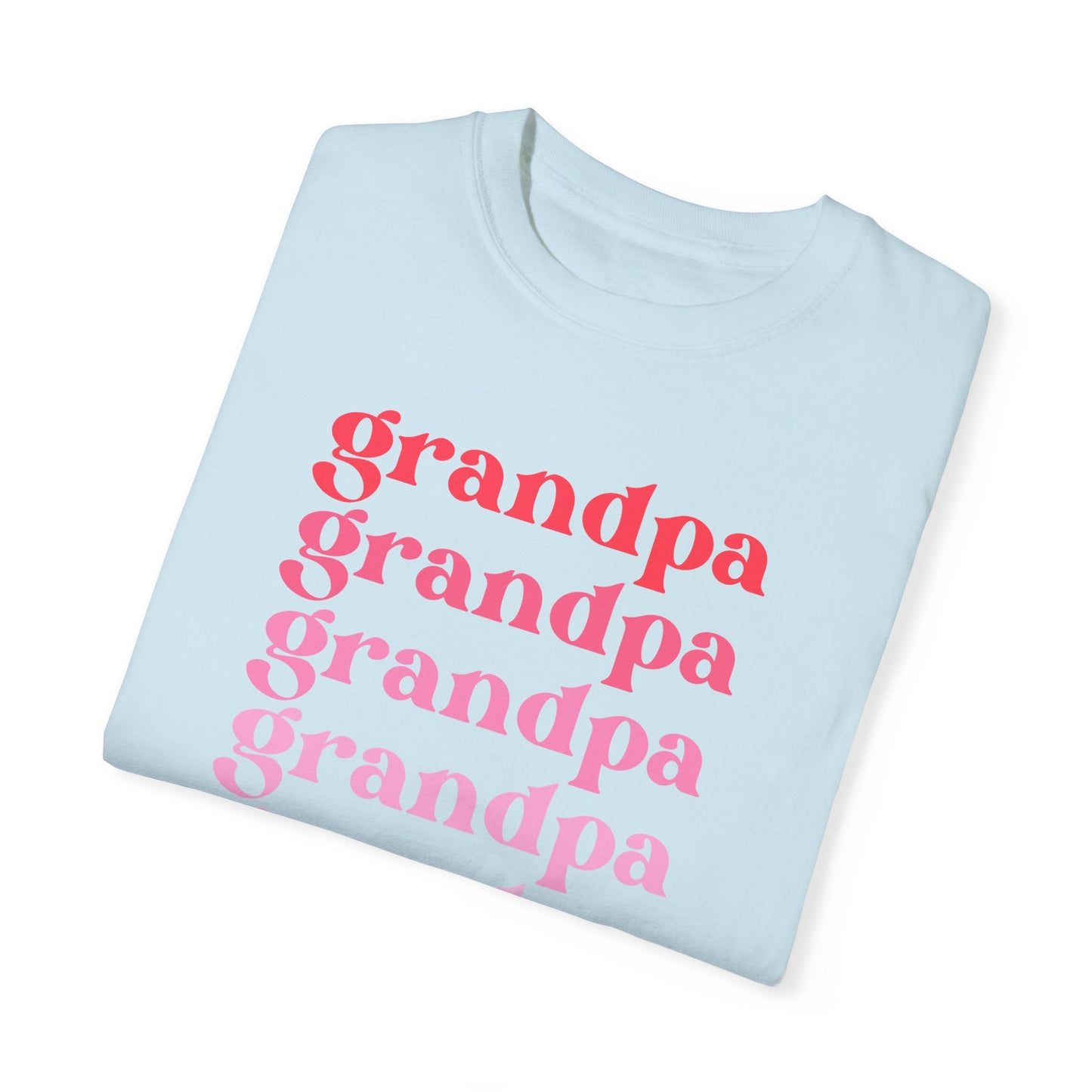 Grandpa (Pink) - Comfort Colors Shirt