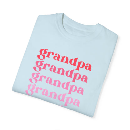 Grandpa (Pink) - Comfort Colors Shirt