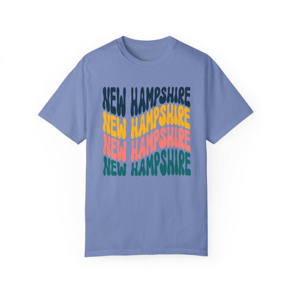 Retro New Hampshire - Comfort Colors Shirt