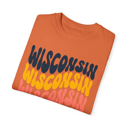 Retro Wisconsin - Comfort Colors Shirt