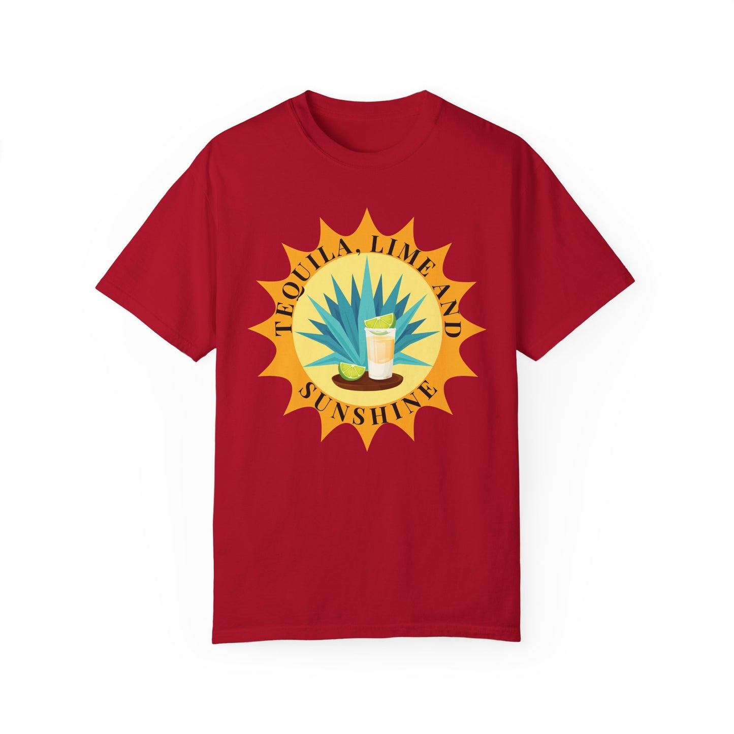Tequila, Lime And Sunshine - Comfort Colors Shirt