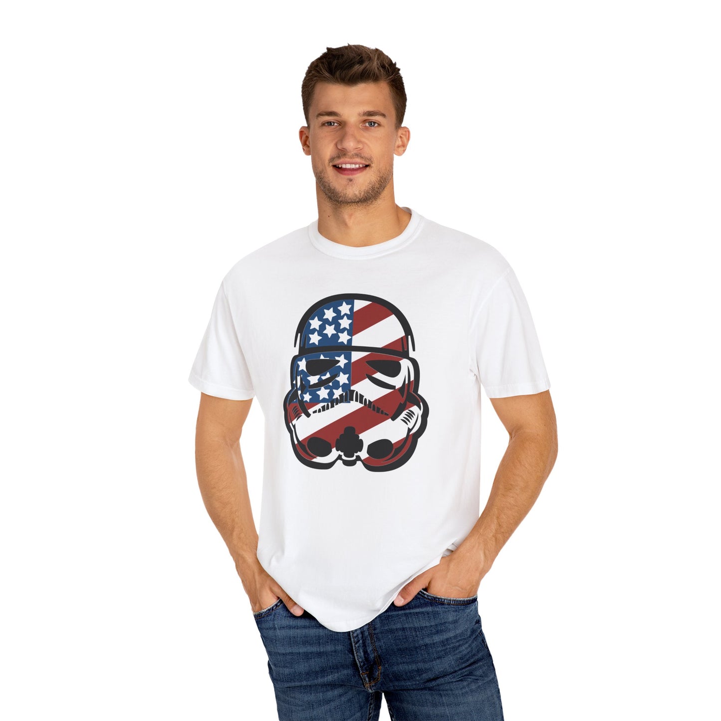 Patriotic Storm Trooper - Comfort Colors Shirt