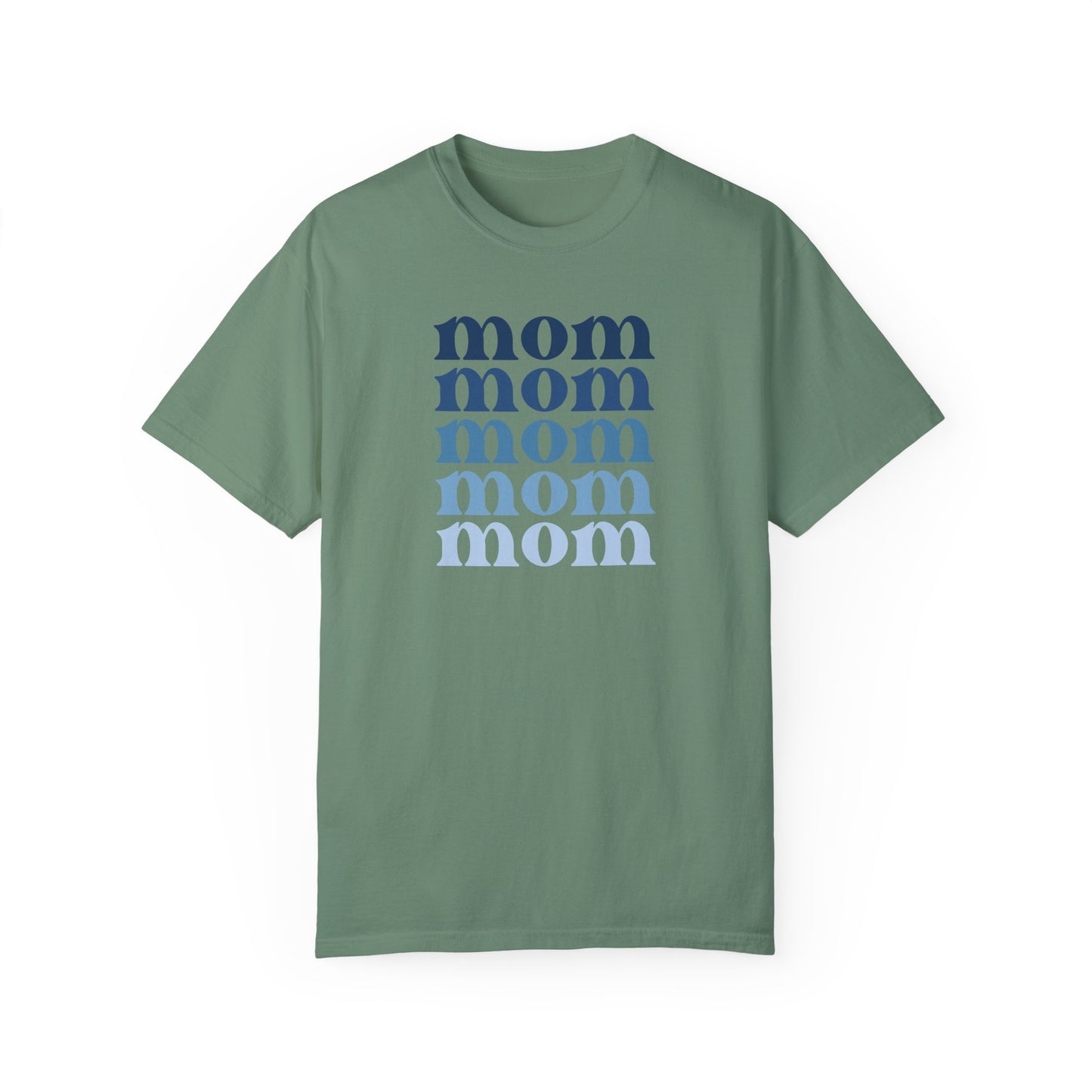 Mom (Blue) - Comfort Colors Shirt