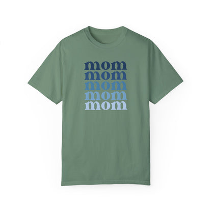Mom (Blue) - Comfort Colors Shirt