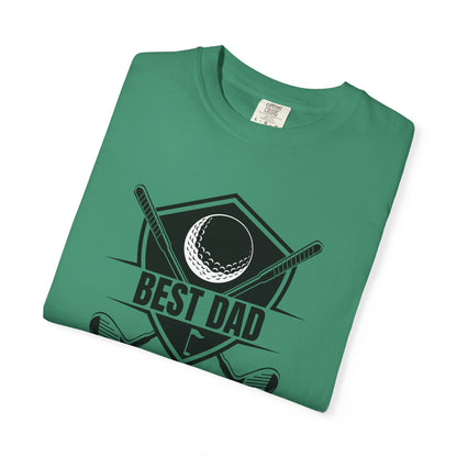 Best Dad By Par - Comfort Colors Shirt