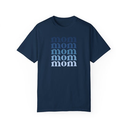 Mom (Blue) - Comfort Colors Shirt