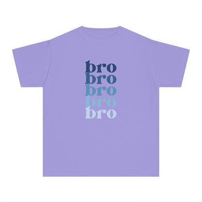 Bro - Blue - (Youth) Comfort Colors Shirt