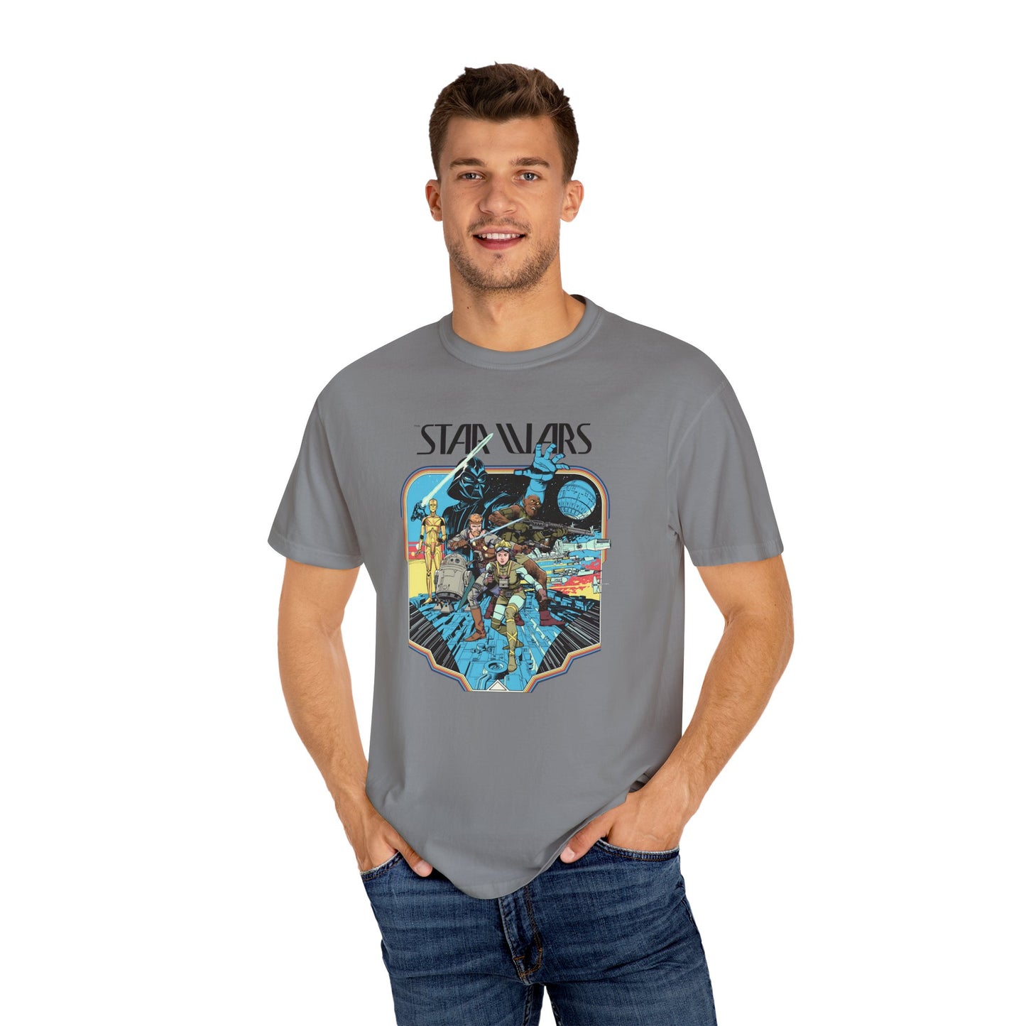 Retro Star Wars - Comfort Colors Shirt