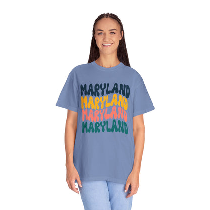 Retro Maryland - Comfort Colors Shirt