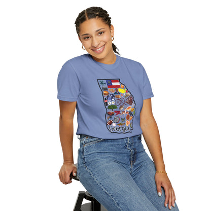 Beautiful State of Georgia - Comfort Colors Shirt