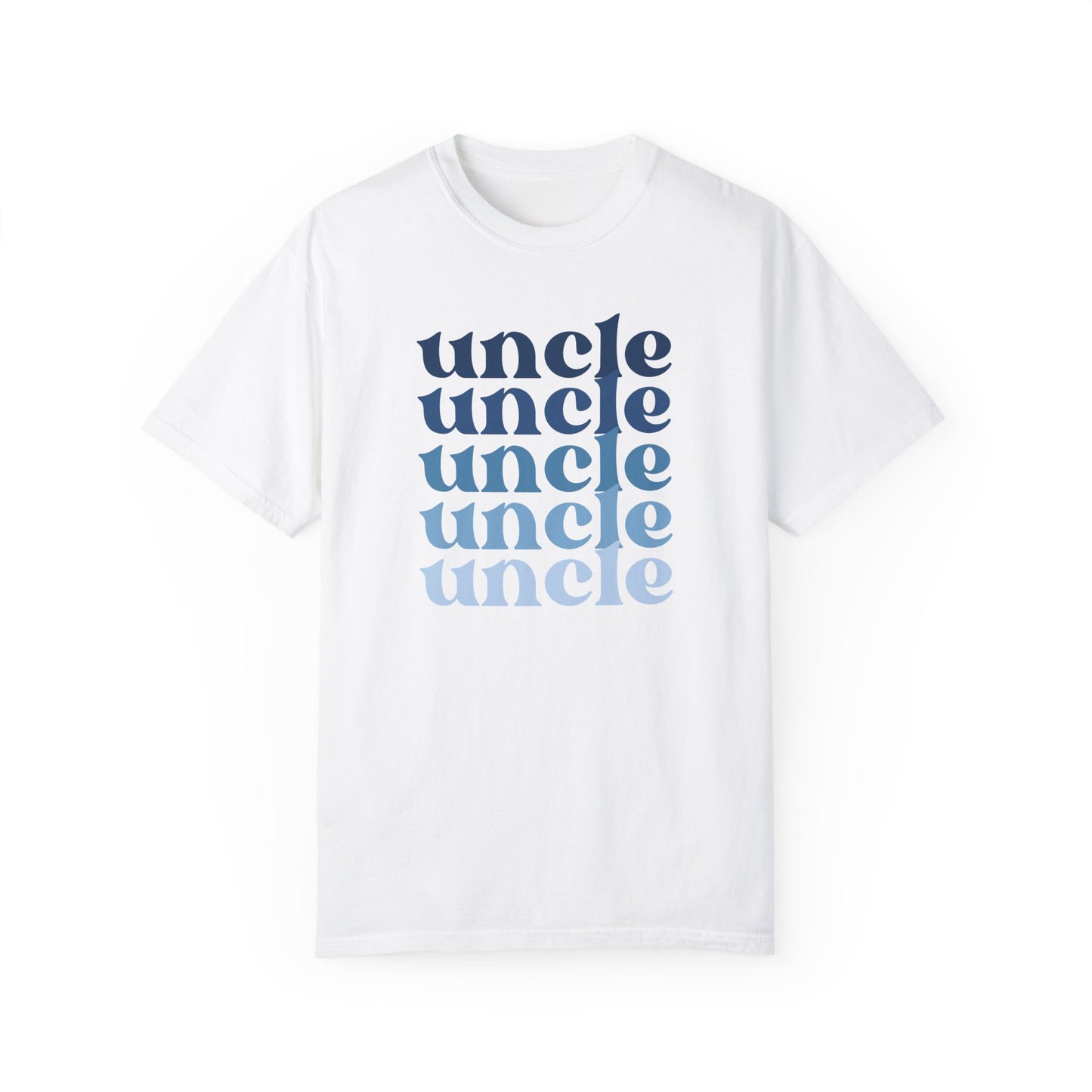 Uncle (Blue) - Comfort Colors Shirt