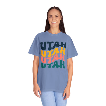 Retro Utah - Comfort Colors Shirt