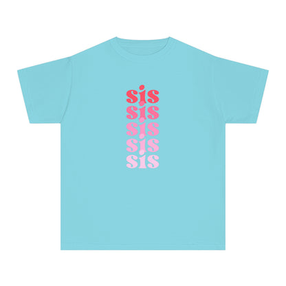 Sis - Pink - (Youth) Comfort Colors Shirt