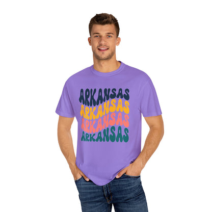 Retro Arkansas - Comfort Colors Shirt