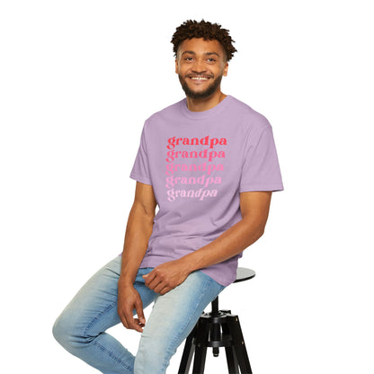 Grandpa (Pink) - Comfort Colors Shirt