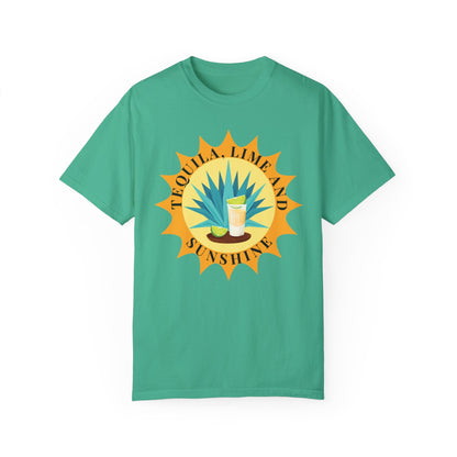 Tequila, Lime And Sunshine - Comfort Colors Shirt