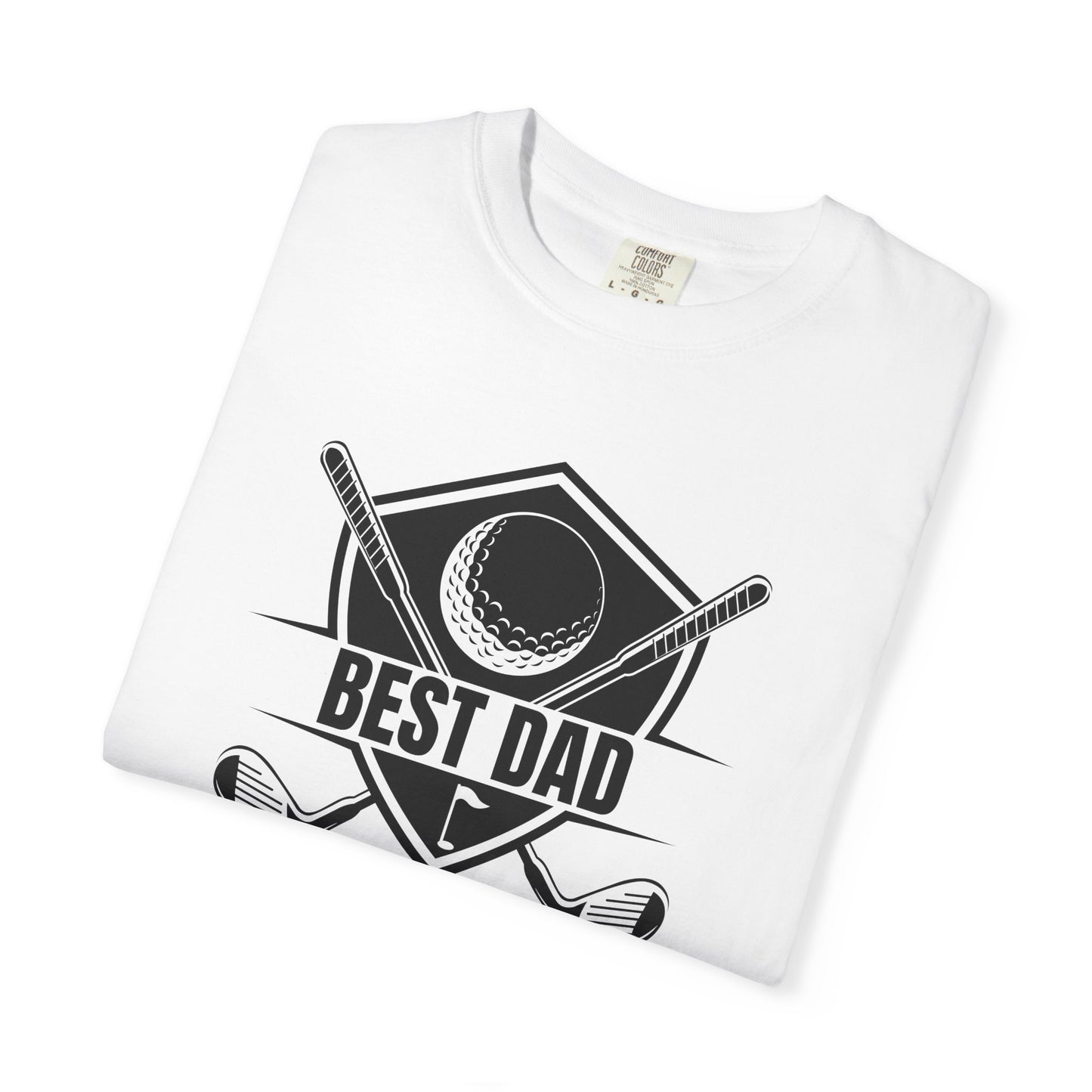 Best Dad By Par - Comfort Colors Shirt