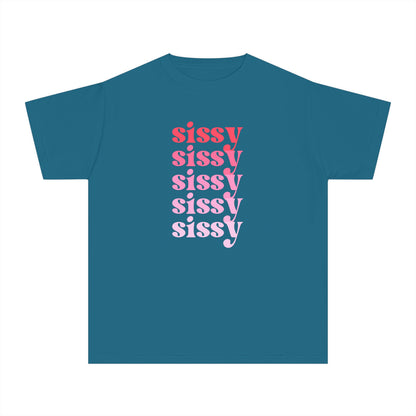 Sissy - Pink - (Youth) Comfort Colors Shirt