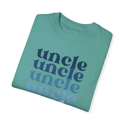 Uncle (Blue) - Comfort Colors Shirt