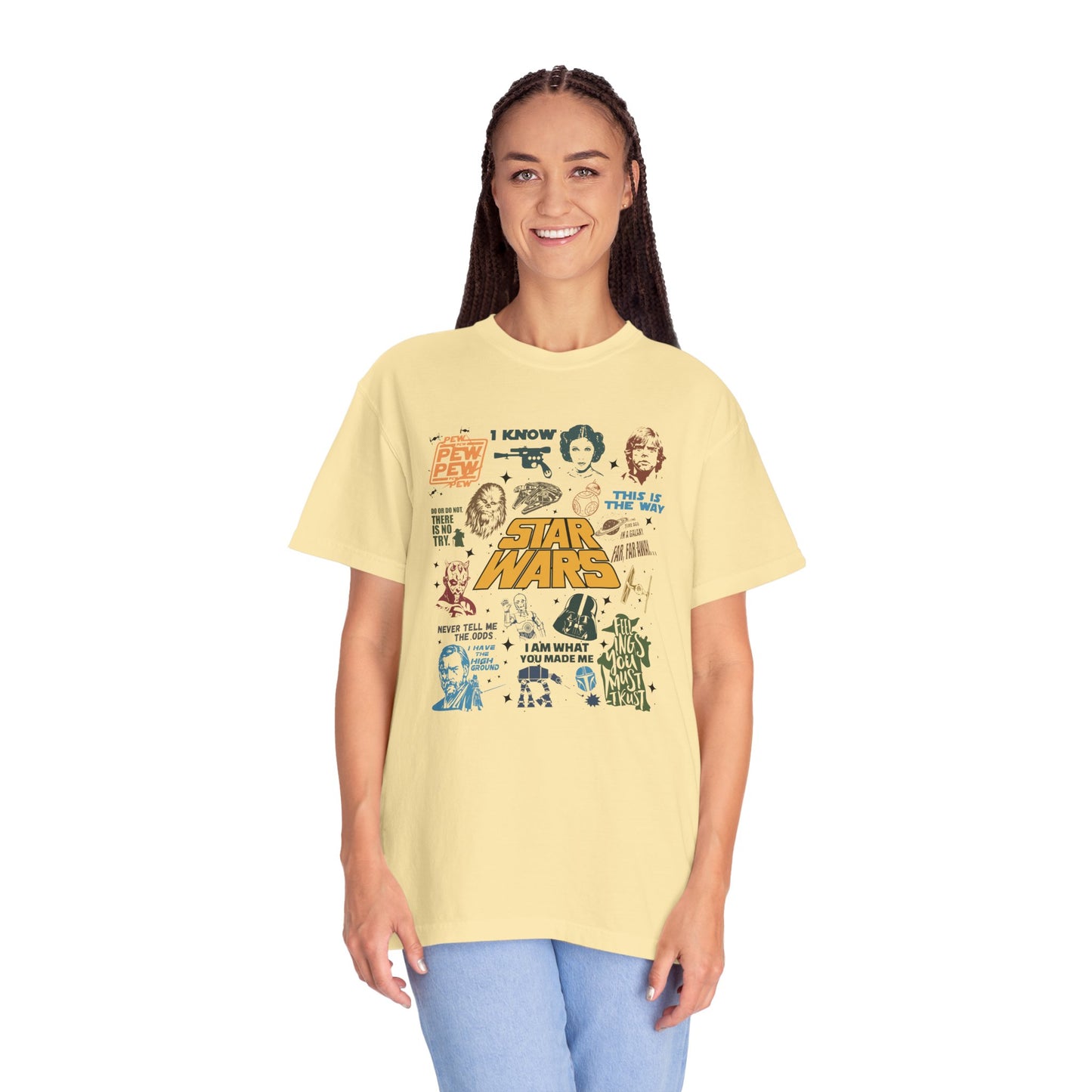 Star Wars Collage - Comfort Colors Shirt