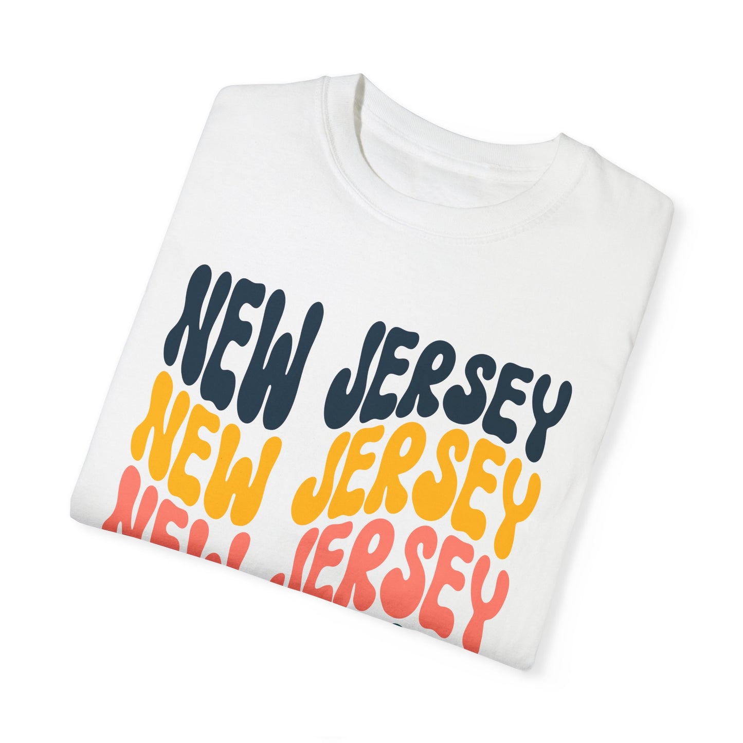 Retro New Jersey - Comfort Colors Shirt