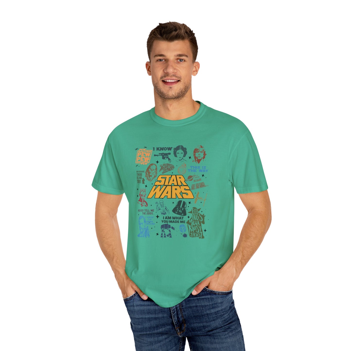 Star Wars Collage - Comfort Colors Shirt