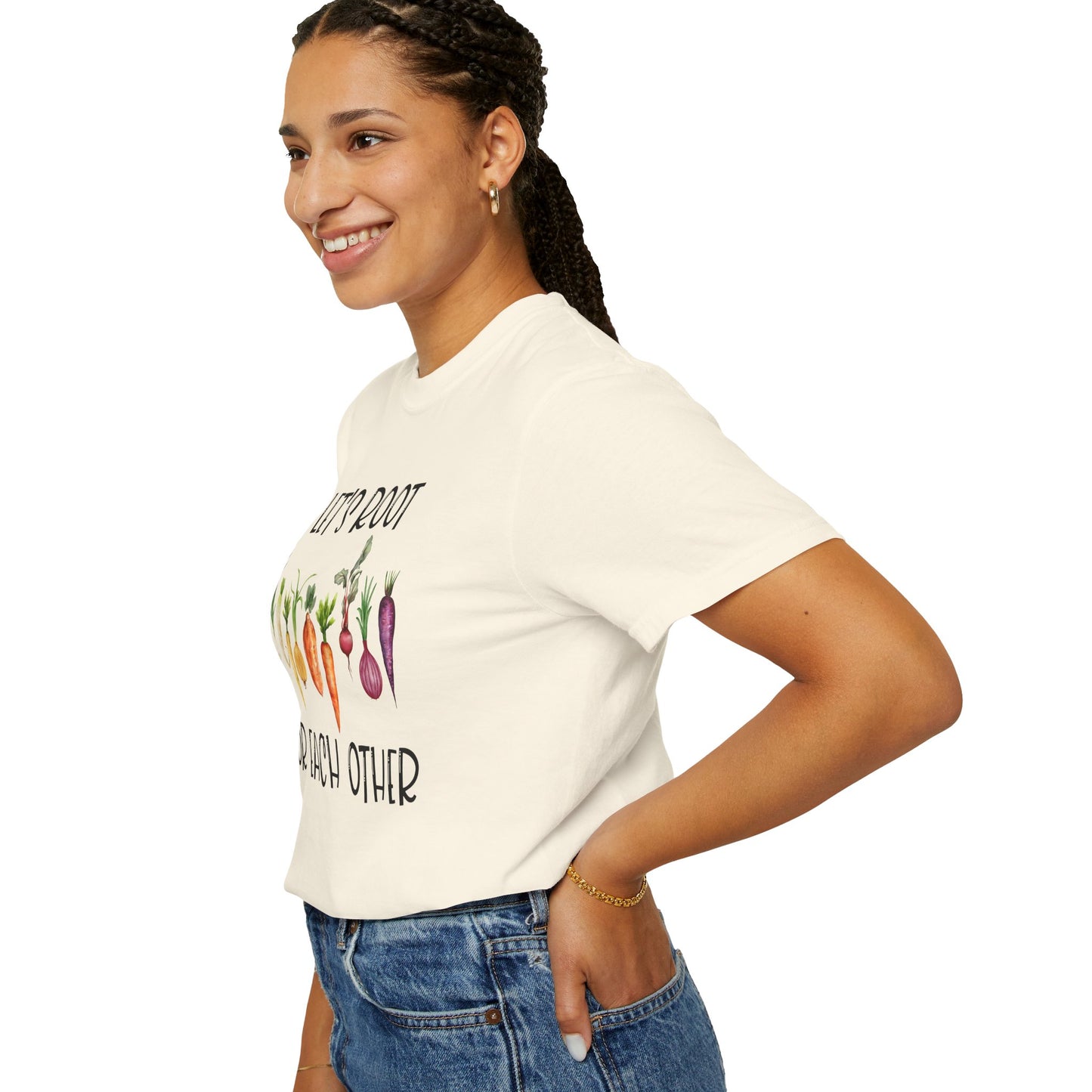 Let's Root For Each Other - Comfort Colors Shirt