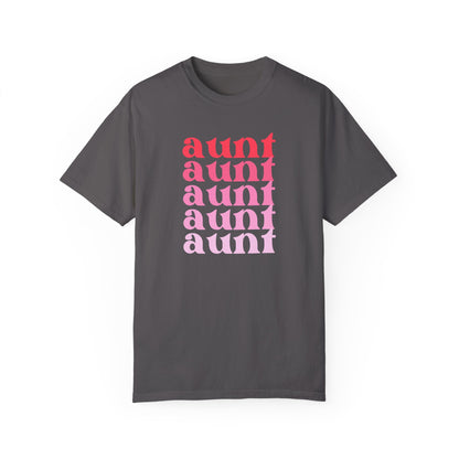 Aunt (Pink) - Comfort Colors Shirt