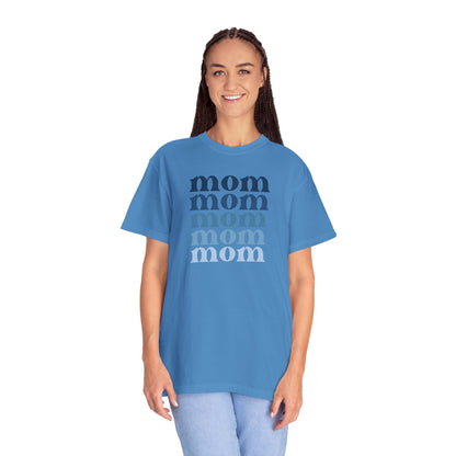 Mom (Blue) - Comfort Colors Shirt