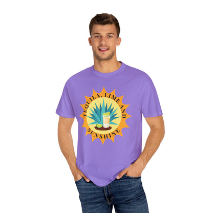 Tequila, Lime And Sunshine - Comfort Colors Shirt