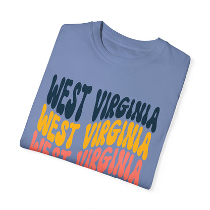 Retro West Virginia - Comfort Colors Shirt