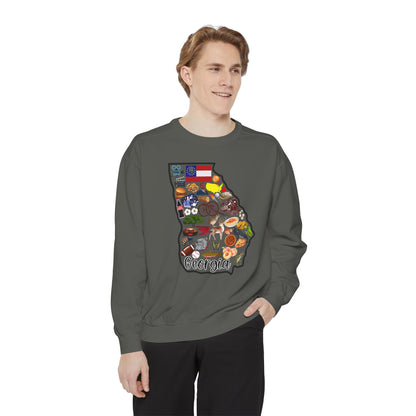 Beautiful State of Georgia - Comfort Colors Sweatshirt