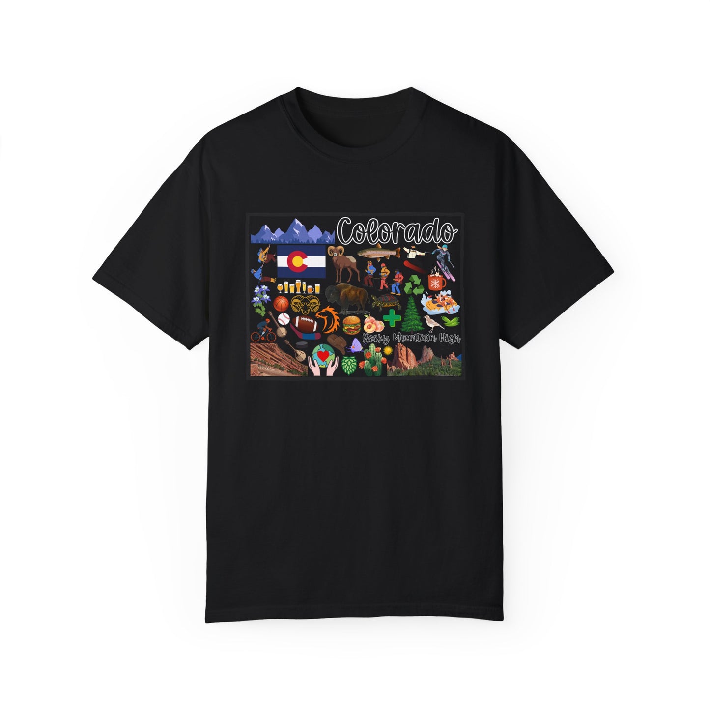 Beautiful State of Colorado - Comfort Colors Shirt