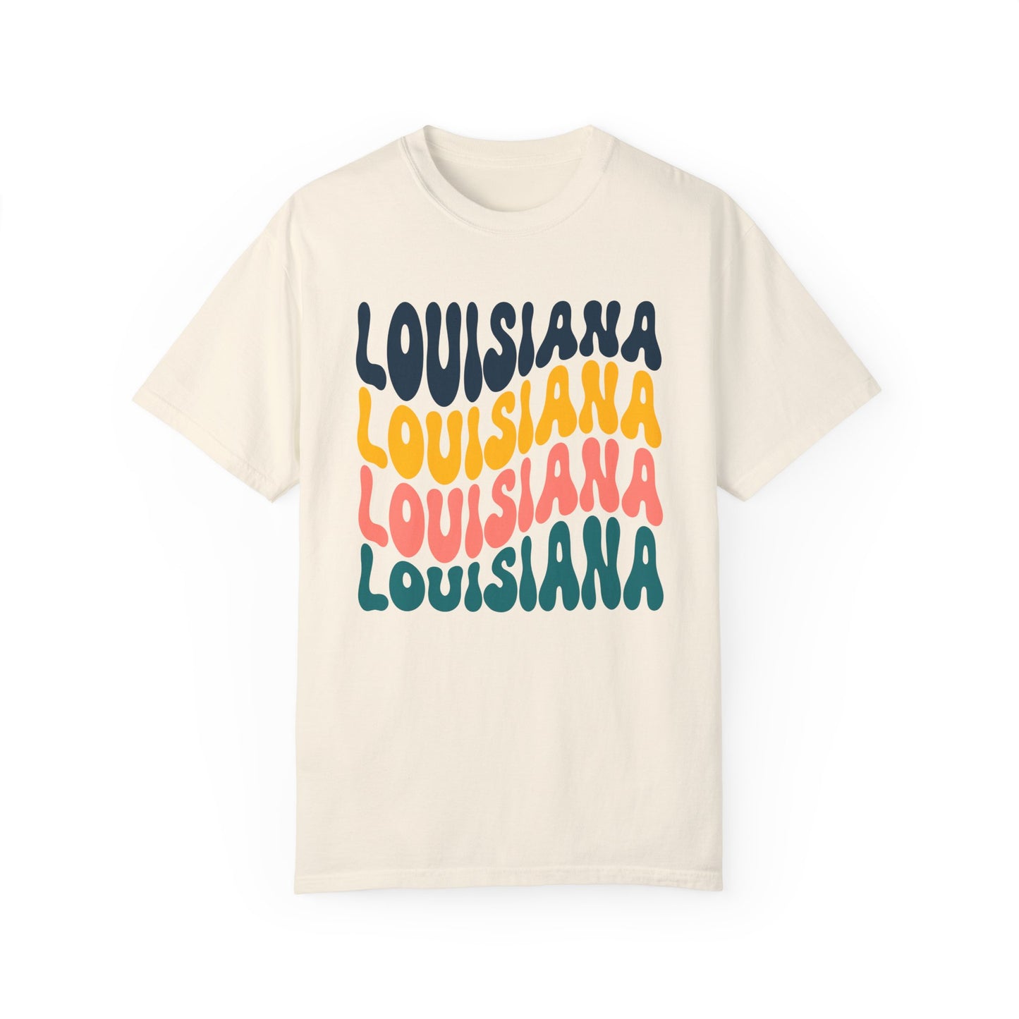 Retro Louisiana - Comfort Colors Shirt