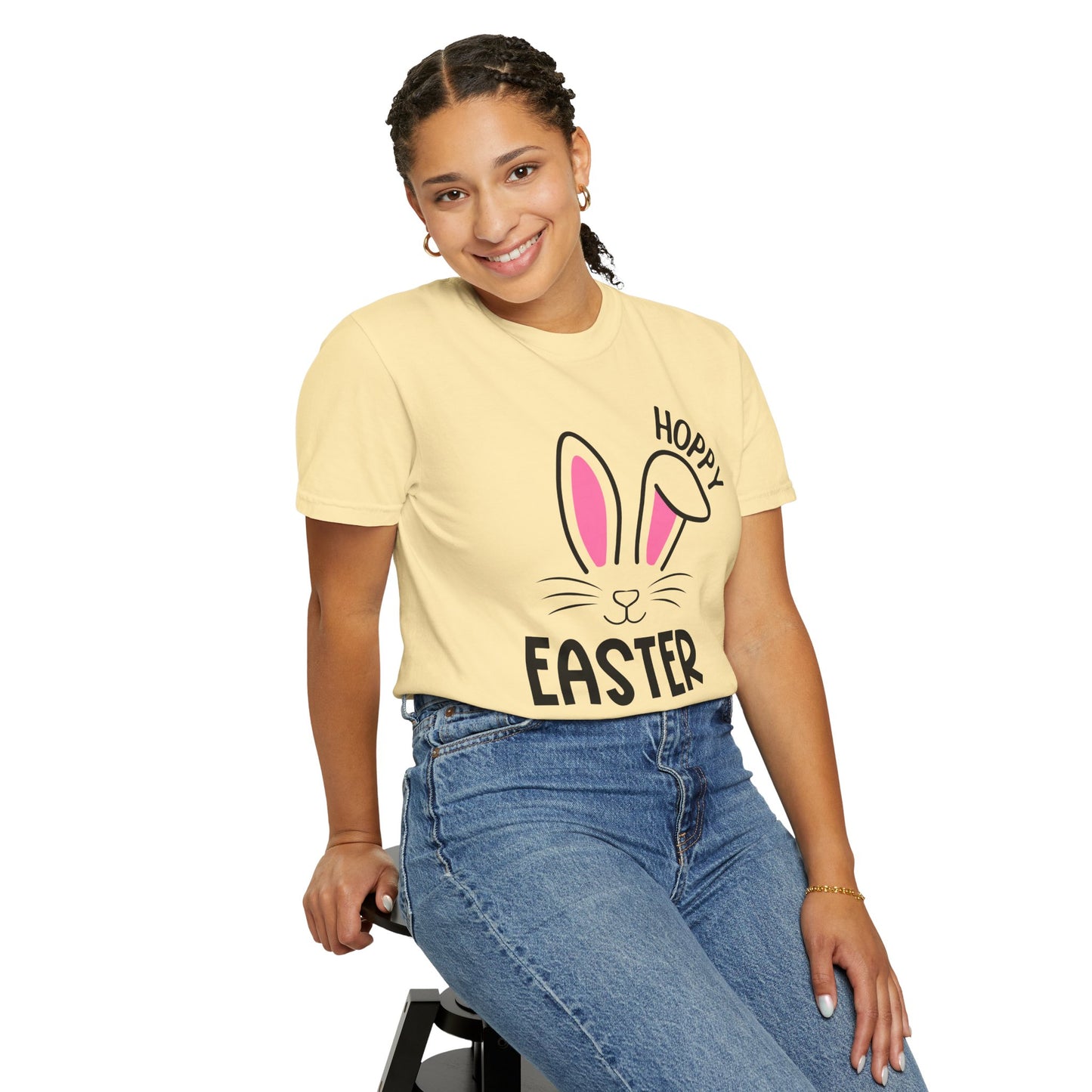 Hoppy Easter - Comfort Colors Shirt