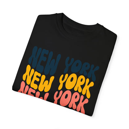 Retro New York - Comfort Colors Shirt