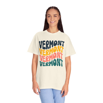 Retro Vermont - Comfort Colors Shirt