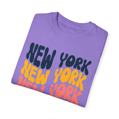 Retro New York - Comfort Colors Shirt