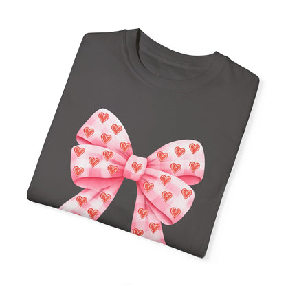 Pink Bows & Hearts - Comfort Colors Shirt
