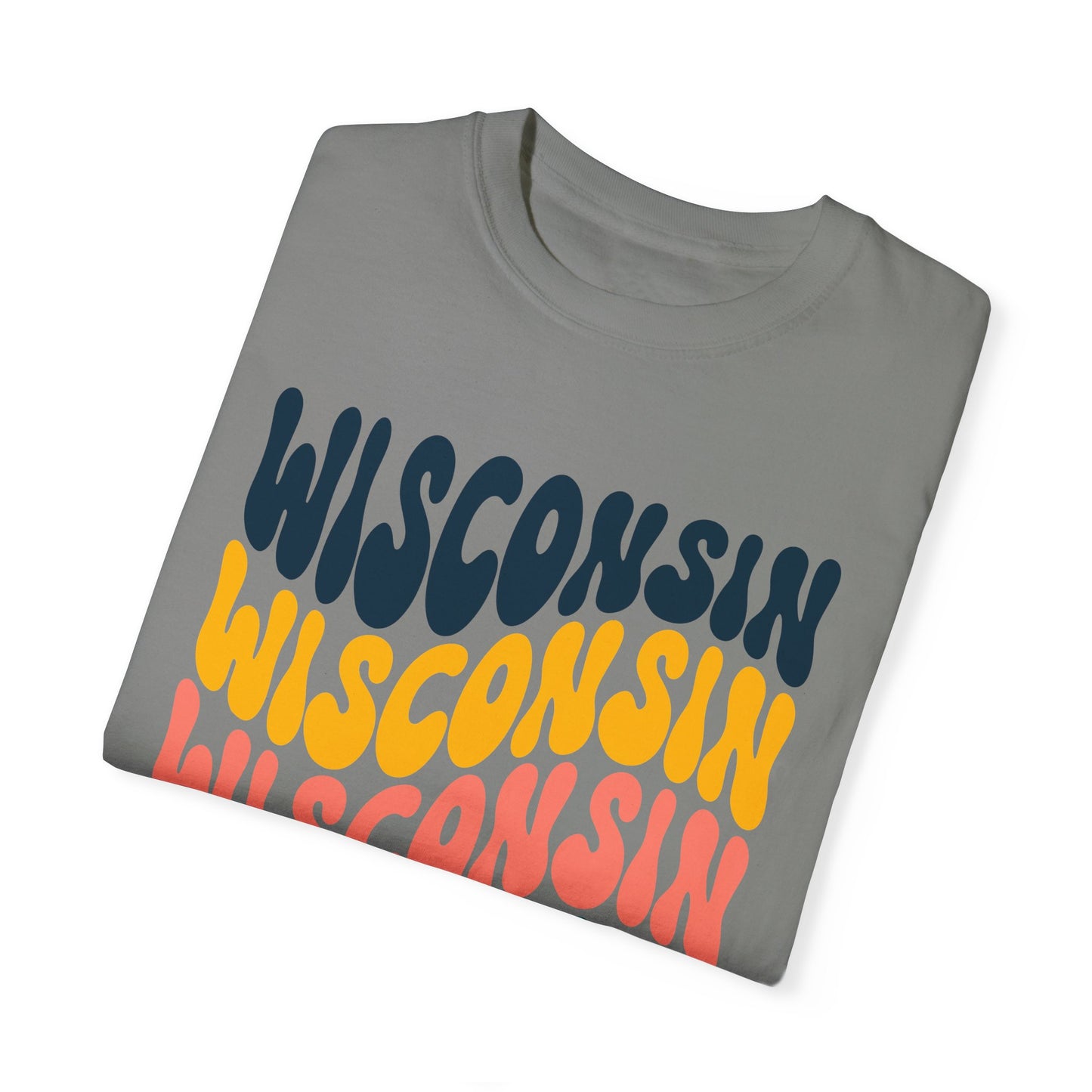 Retro Wisconsin - Comfort Colors Shirt